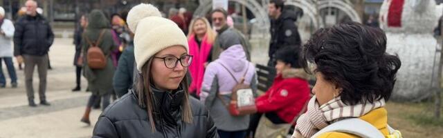 Stariji sugrađani podržali studente Tehnološkog fakulteta u Leskovcu i poslušali njihove glasove