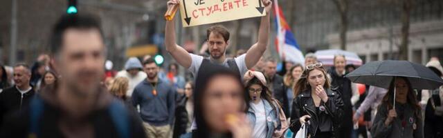 Studenti u blokadi izneli pet zahtev: Traže istragu o upotrebi “zvučnog topa“