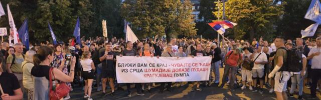 Predstavnici zborova Kragujevca i Aranđelovca i Slobodnog univerziteta stigli u Novi Sad (VIDEO)