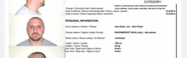 OVO JE BEGUNAC IZ PAZARA KOJI JE UHAPŠEN U MITROVICI Pobegao iz zatvora u kojem je robijao za ubistvo i ranjavanje brata (FOTO)