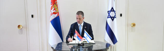 Ђурић: Србија у Израелу ужива поштовање без преседана