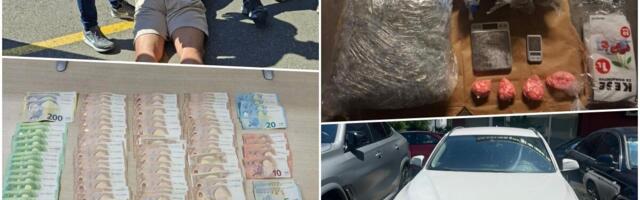 UHAPŠEN NAVODNI SARADNIK KAVAČKOG KLANA Policija pronašla više od četiri kilograma droge, oduzela tri skupocena automobila (foto)