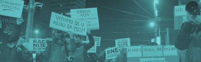 Sa protesta filensera: „Preko 2000 poziva od Poreske uprave” i „Vidimo se u redu za vizu”