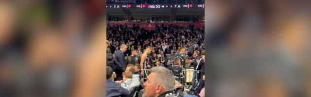 Nezadovoljstvo navijača ne jenjava: Partizan izviždan i na poluvremenu!