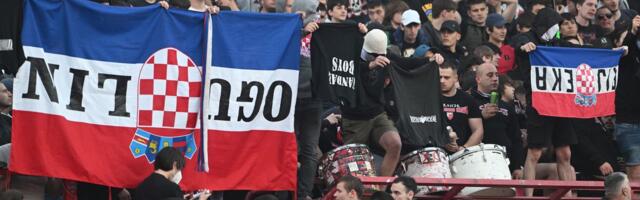 Delije istakle hrvatske zastave na severu tokom derbija: Evo o čemu je reč! /FOTO/