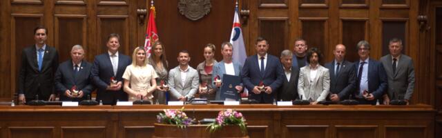 Srbija slavi šampione: Dodeljene Majske nagrade Sportskog saveza Srbije