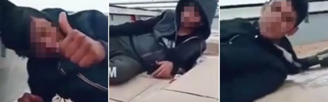 (VIDEO) KAMIONDŽIJE MUKU MUČE SA MIGRANTIMA! Novi snimak isplivao na TikToku: Leže na kutijama, zaštićeni samo ciradom