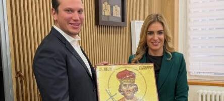 O novim mogućnostima delovanja i podrške najugroženijim kategorijama na KiM: Ministarka Stamenkovski sa odbornikom Skupštine Milana Stefanom Pavezijem (FOTO)