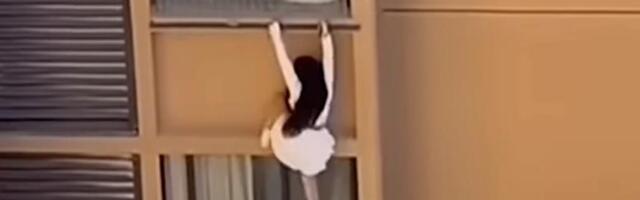 Bila kod ljubavnika, a onda je njegova supruga iznenada došla: "Poletela" sa 10. sprata pa umalo izgubila živu glavu (VIDEO)