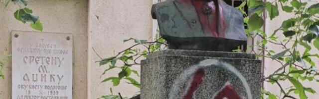 OSKRNAVLJENA BISTA SRETENA ADŽIĆA! Vandalizam u parku Fakulteta pedagoških nauka u Jagodini