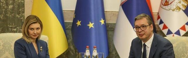 Olena Zelenska zahvalila Vučiću na podršci Ukrajini (VIDEO)