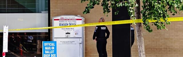 Drama close to the White House: Police block polling station, suspicious package found in ballot box