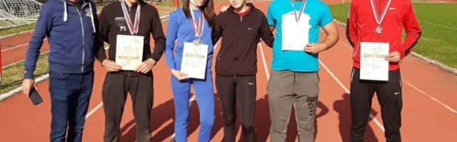 Pet medalja za Atletski klub “Polet” u Kragujevcu