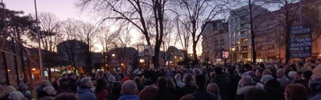 Stanovnici Vračara organizovali prvi građanski zbor (FOTO/VIDEO)