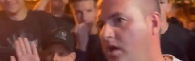 Prvi čovek Inđije se zaleće za uličnu tuču, policija razdvajala: "Šta si rek'o" (VIDEO)