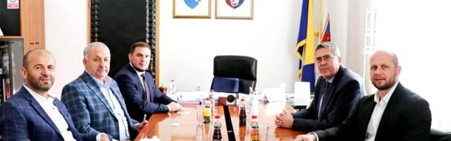 Rukovodstvo Opštine Sjenica u posjeti Vladi kantona Sarajevo
