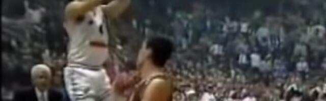 ISTORIJA, PONOS I MAJSTORIJA Da se naježiš: Pre tačno 30 godina desio se najveći uspeh srpske klupske košarke i dan kad je rođena Saletova trojka