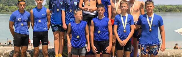 Zrenjanincima sedam medalja: Kajakaši Begeja i ovog puta bili odlični u ligi