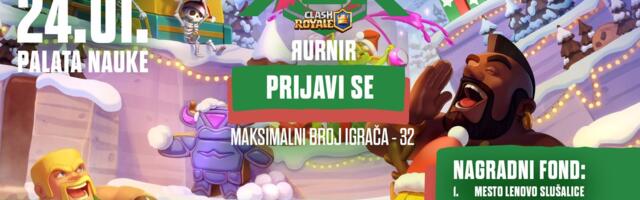 RUR vas poziva na novu Clash Royale avanturu! Takmičite se i osvojite sjajnu opremu od Lenova