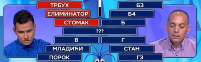 "Slagalicu" je sinoć bilo neprijatno gledati (VIDEO)