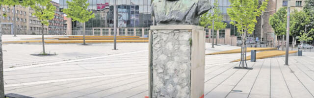 Оштећен споменик дочекао годишњицу рођења Димитрија Туцовића