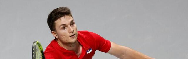 Srpski teniser Miomir Kecmanović u drugom kolu Vimbldona