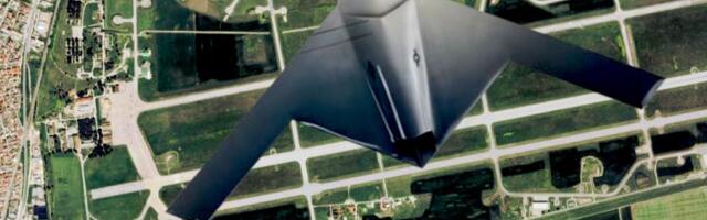 MISTERIOZNI GIGANTSKI DRON PRIMEĆEN IZNAD BALKANA! Ogromna letelica uslikana dok sleće i pokrenula LAVINU GLASINA: Napad na Iran poligon da pokaže SVE ŠTO MOŽE