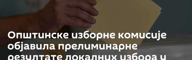 Општинске изборне комисије објавила прелиминарне резултате локалних избора у Књажевцу