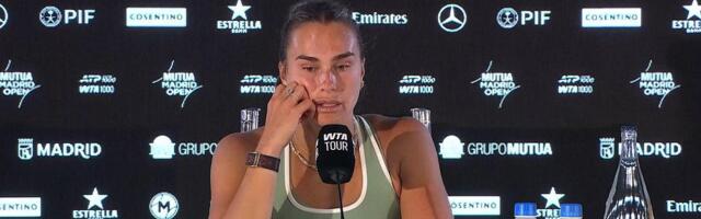 Sabalenka iskrena nakon teške partije: Opao mi je nivo igre, a odigrala sam vrhunski tenis...