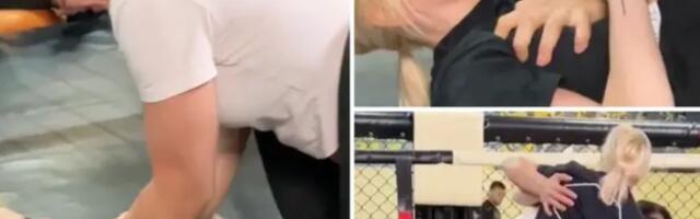 Ženski MMA borac otrkiva neverovatnu tehniku koja davljenje pretvara sisohvat