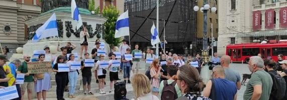 Protest Ruskog demokratskog društva: Antiratni Rusi nisu pretnja Srbiji