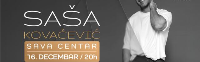 Saša Kovačević u Plavoj dvorani Sava Centra – Spektakl Godine!