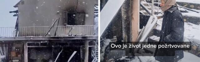 Dok smo slavili, njoj je vatra gutala sve što ima: Šemsa i kosu opekla spasavajući svoje pse, umalo izgorela!