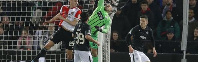 Partizan potučen i u Roterdamu, nije ni probao da pojuri čudo