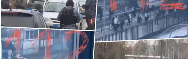 PRVI SNIMCI NAKON KRVAVOG PIRA U ŠKOLI: Ubica (15) nosio majicu sa JEZIVIM natpisom, upao u objekat i krenuo da ubada decu, policija ga savladala! (VIDEO)