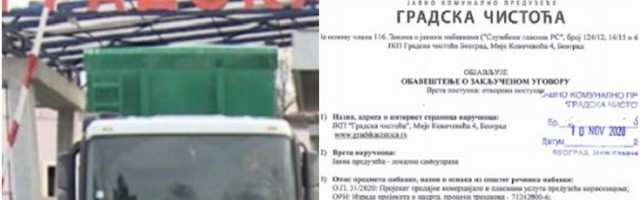 LUDILO JKP Gradska čistoća nabavila tablete za "cipeliće"