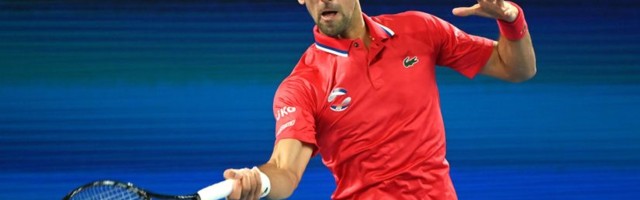 Đoković na terenu prvog dana AO