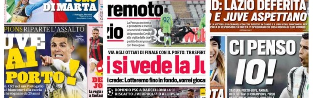 Buongiorno Italia: Juve se verom u Ronalda i Boga, Lotitom s verom u pravdu i sudije