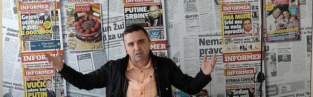 Portret savremenika – Dragan J. Vučićević: “Informer”, tabloid za moćne