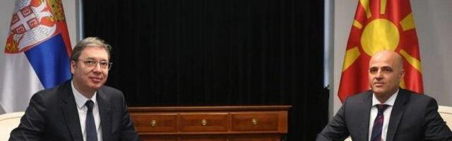 Vučić danas sa premijerom Severne Makedonije Dimitrom Kovačevskim