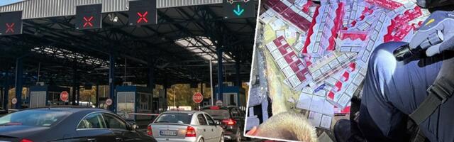 Sprečen šverc cigareta na graničnom prelazu Šid! Paklice u specijalnom bunkeru autobusa sa Kosova