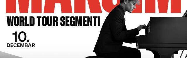 POSLEDNJI POZIV ZA MUZIČKU AVANTURU SA MAKSIMOM MRVICOM 10. DECEMBRA U MTS DVORANI