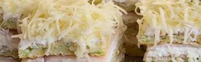 Ovo je najkremastija slana torta za Svetog Jovana: Fil se topi u ustima - nema boljeg predjela za slavu