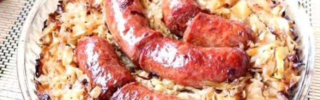 HRANA ZA DUŠU! Kobasice sa krompirom i kiselim kupusom! (RECEPT)