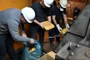 Уништено више од тоне дроге у ТЕ "Никола Тесла" у Обреновцу