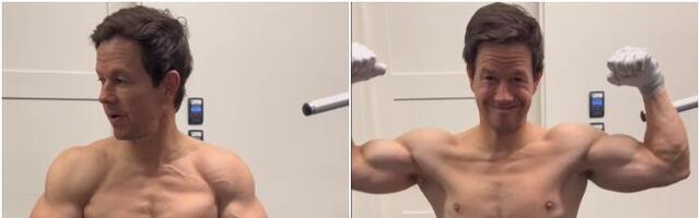 Marki Mark pokazuje da u pedesetim 'može biti isklesan kao u dvadesetim'