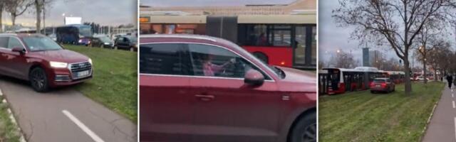 Snimak bahate vožnje zgrozio Beograđane (VIDEO)