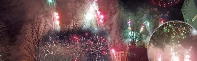 Spektakularan vatromet povodom pobede liste "Aleksandar Vučić - Srbija ne sme da stane" (VIDEO)