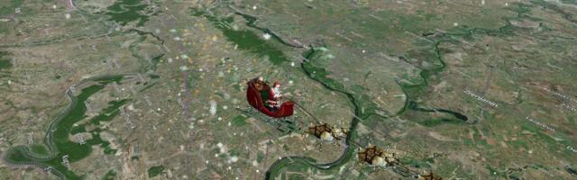 Američki sateliti upravo "snimili" Deda Mraza iznad Srbije: Milioni ljudi širom sveta prate njegov let