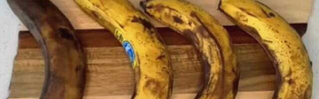 BACANJE HRANE JE OZBILJAN PROBLEM, NAUČITE DA SVE ISKORISTITE DO KRAJA! Crne banane nikako u KANTU, nego u SMESU